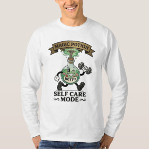 Camiseta Poção Mágica de Auto Cuidado Presente de Fitness