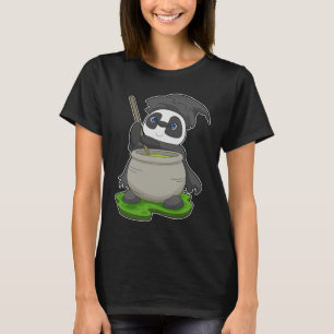 Camiseta Poção mágica de bruxas de Panda Halloween