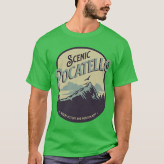 Camiseta Pocatello Cénico Onde História e Horizonte se Enco