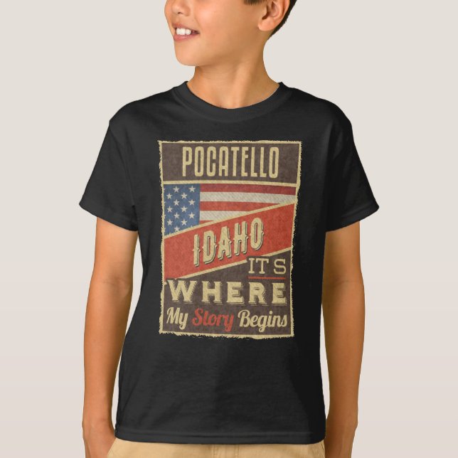 Camiseta Pocatello Idaho (Frente)