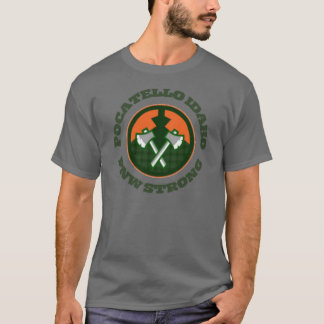Camiseta Pocatello Idaho PNW Strong