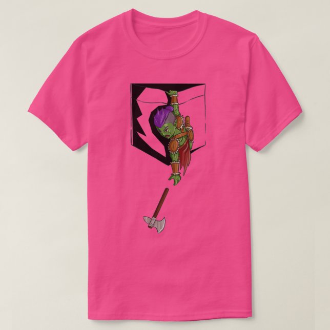 Camiseta Pocket Barbarian (Frente do Design)