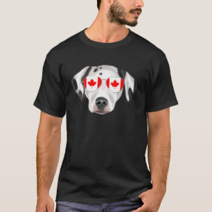 Camiseta Pocket canadense Dalmatic Dog Canada