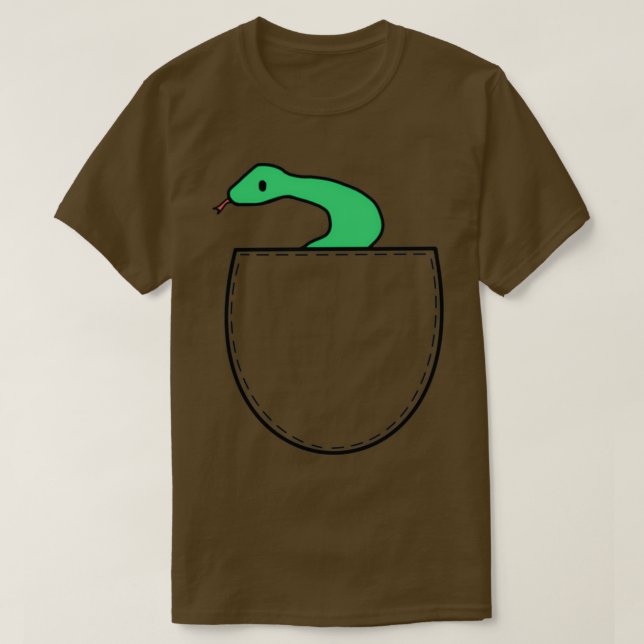Camiseta Pocket Cobra 1 (Frente do Design)