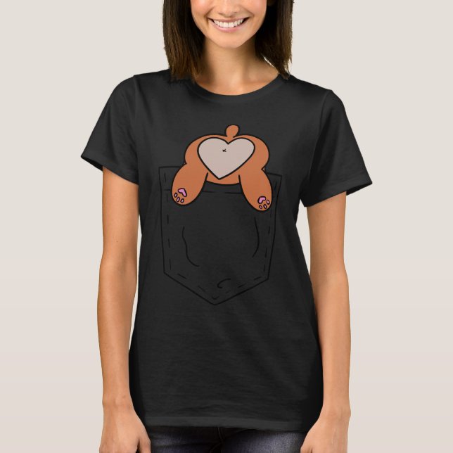 Camiseta Pocket Corgi (Frente)