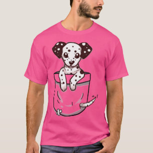 Camiseta Pocket Dalmation Puppy