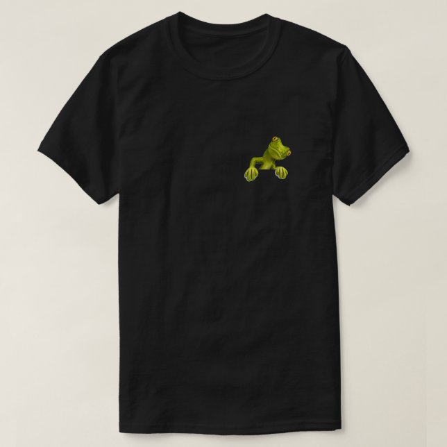 Camiseta Pocket Gecko (Frente do Design)