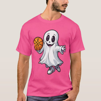 Camiseta Pocket Ghost Basball Halloween Spooky