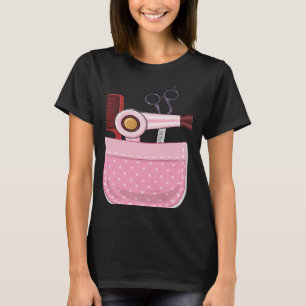 Camiseta Pocket Hair Blower Comb Scissstyle Barber H
