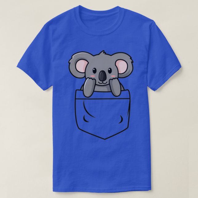 Camiseta Pocket Koala (Frente do Design)