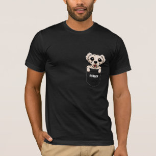Camiseta Pocket Maldito cachorrinho