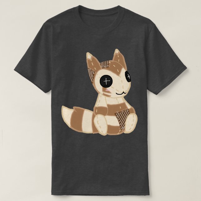 Camiseta Pocket Monsters Plush Furret  (Frente do Design)