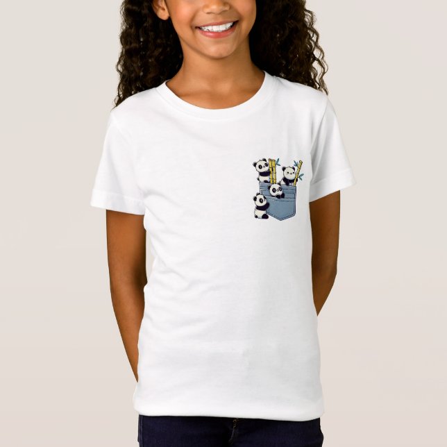 Camiseta Pocket Panda Tshirt (Frente)