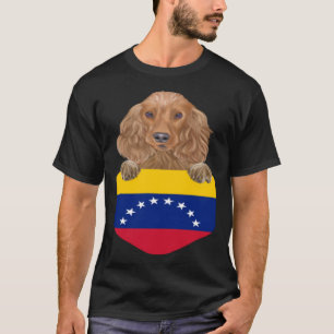 Camiseta Pocket - Pocket - Bandeira Da Venezuela
