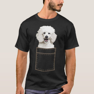 Camiseta Pocket Poodle Cute Fofinho Pet Dog Lover Graphic G