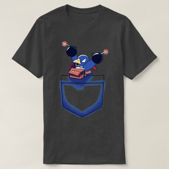 Camiseta Pocket Prinny  (Frente do Design)