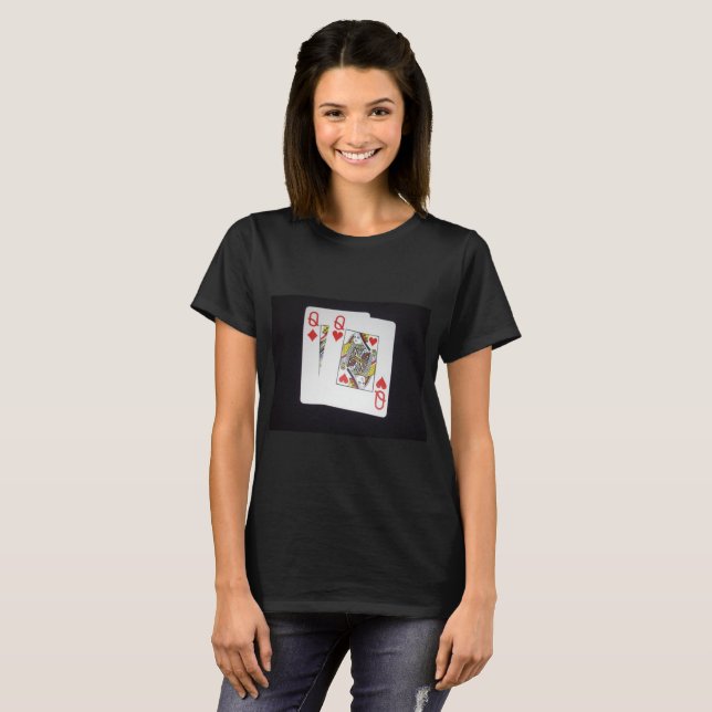 Camiseta Pocket Queens, Damas (Frente Completa)