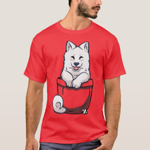 Camiseta Pocket Samoyed