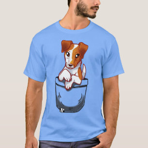 Camiseta Pocket Smooth Fox Terrier Dog