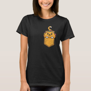 Camiseta Pocket Taco Cat Pet Taqueria Tacos Taco