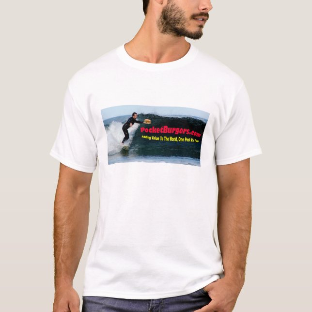 Camiseta POCKETBURGERS - Abelha Jonny (Frente)