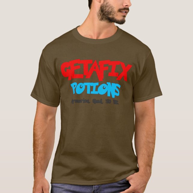 Camiseta Poções Gália de Getafix (Frente)