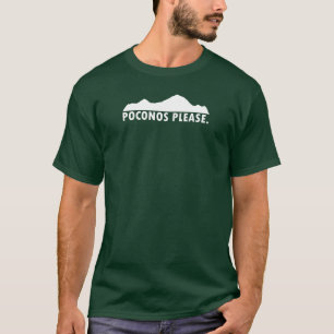 Camiseta Poconos, por favor