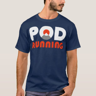 Camiseta Pod Executando Trilho Executando Treinador Ultra-R