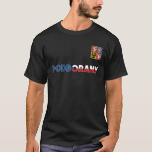 Camiseta Podborany República Checa, Bandeira do Coração, Ca