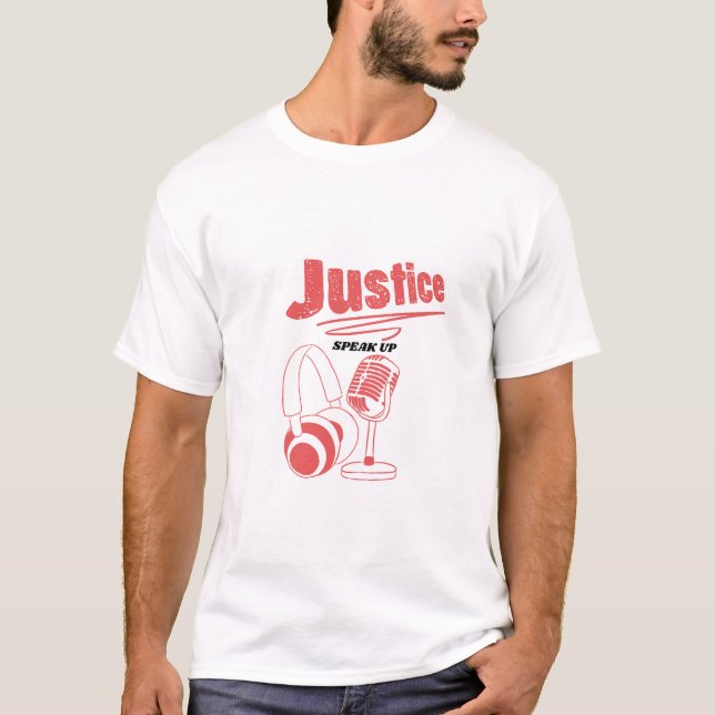 Camiseta Podcast for Justice (Frente)