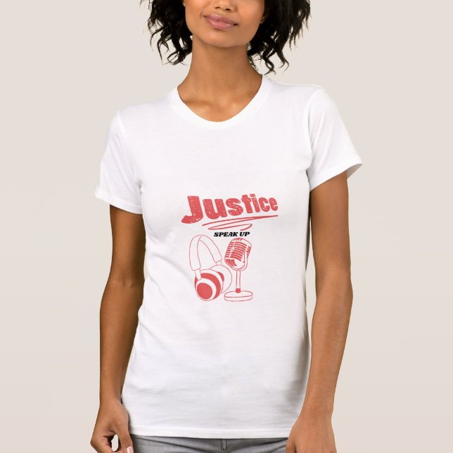 Camiseta Podcast for Justice Shirt (Frente)