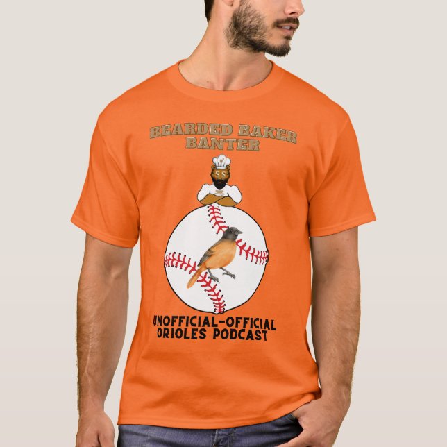 Camiseta podcast não oficial dos Orioles (Frente)