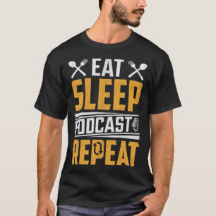 Camiseta Podcast Repetitivo Podcaster Podcaster Str
