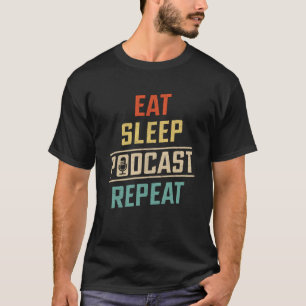 Camiseta Podcast Repetitivo Podcaster Podcaster Str