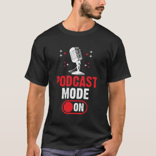 Camiseta Podcaster Talk Radio Content Creator Po