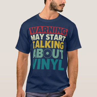 Camiseta Pode Começar A Falar Da Vinyl Funny Records LP Col