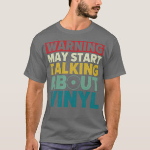 Camiseta Pode Começar A Falar Da Vinyl Funny Records LP Col