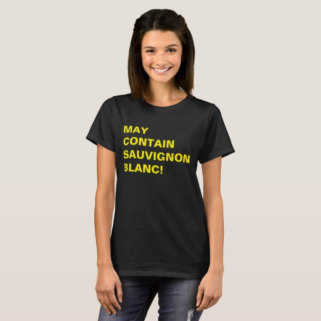 CAMISETA PODE CONTER SAUVIGNON BLANC! (Frente Completa)