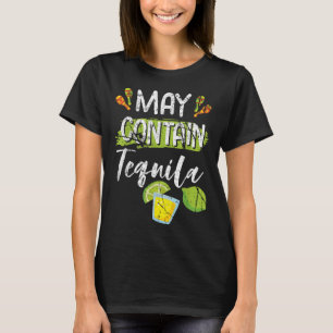 Camiseta Pode Conter Tequila Shirt Cinco De Mayo Party Drin
