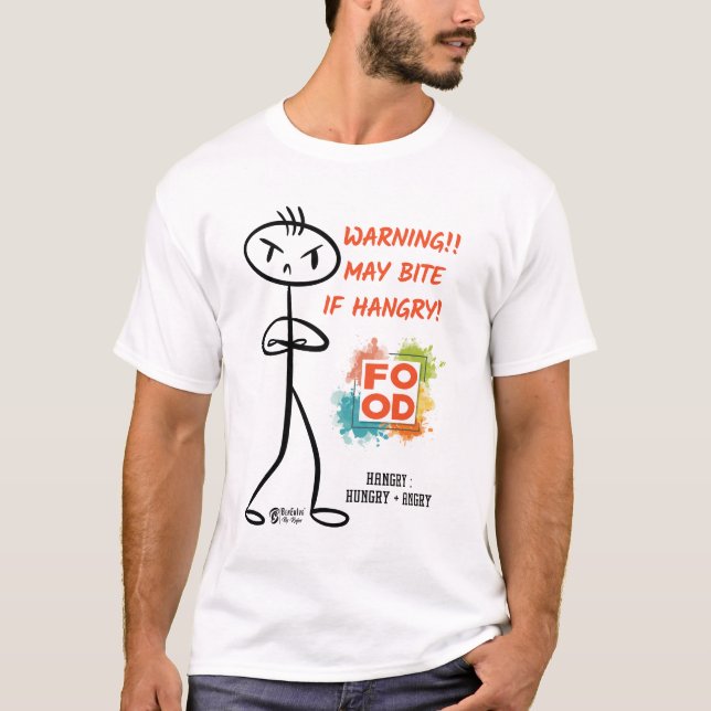 Camiseta Pode Morder Se Branca Com Brancos (Frente)