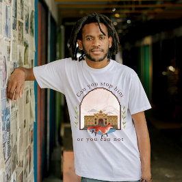 Camiseta Pode Pará-Lo Ou Não Pode Jogar Futebol No Marrocos