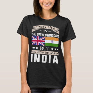 Camiseta Pode viver na história BRITÂNICA começou no
