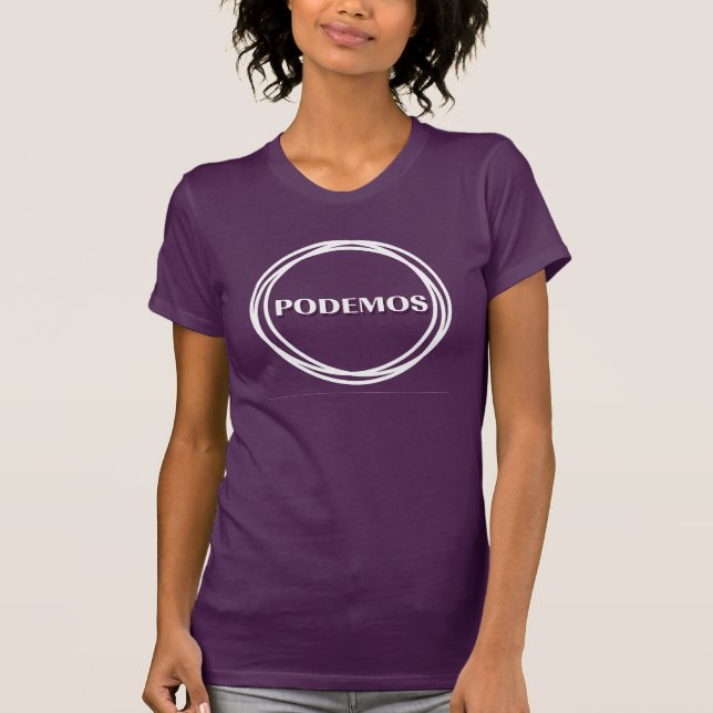 CAMISETA PODEMOS (Frente)
