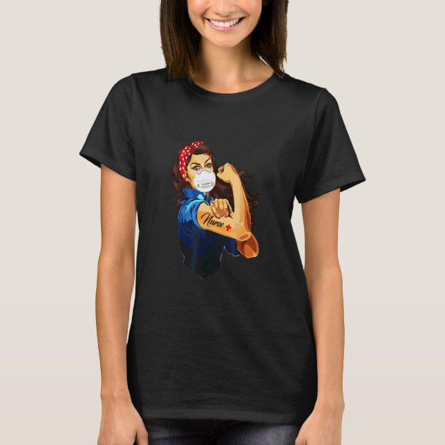 Camiseta Podemos Enfermeirar Mulher Forte Enfermando Banada (Frente)