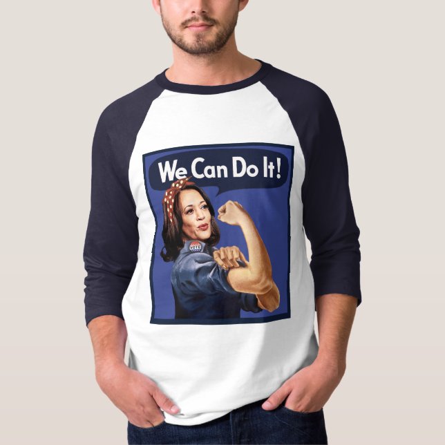 Camiseta Podemos Fazer Isso - Kamala 2024 (Frente)