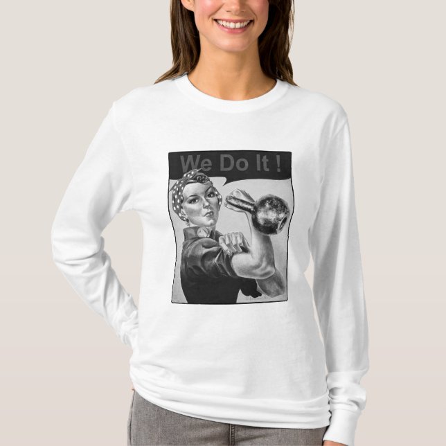 Camiseta Podemos Fazer Isso Kettlebell Hoodie (Frente)
