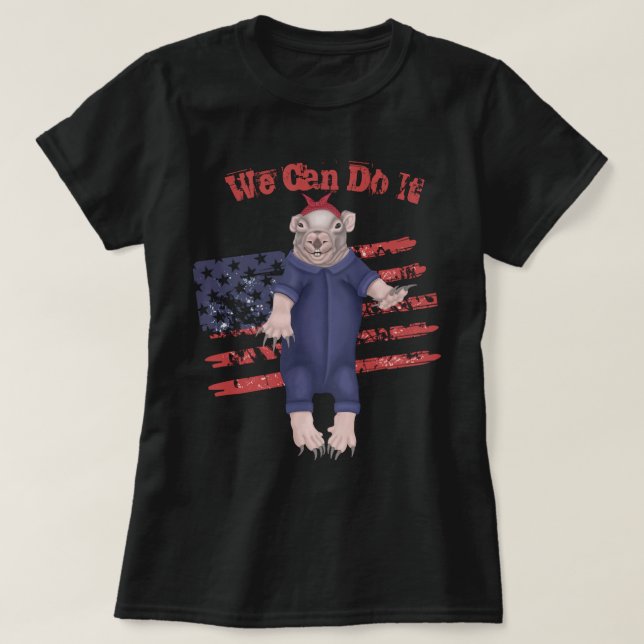 Camiseta Podemos fazer T-Shirt (Frente do Design)