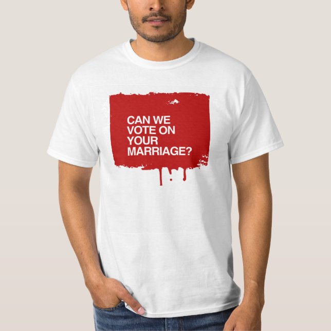 Camiseta PODEMOS NÓS VOTAMOS em SEU MARRIAGE.png (Frente)
