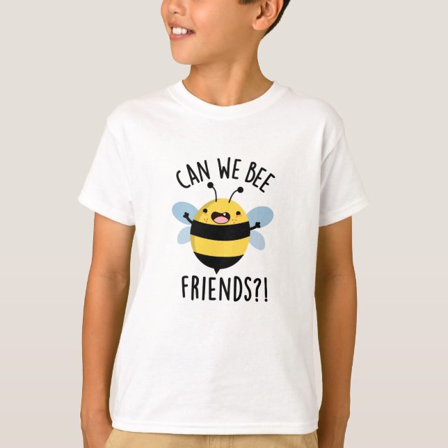 Camiseta Podemos Ser Amigos Engraçados Com Inseto (Frente)