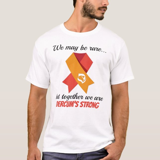 Camiseta Podemos ser raros, mas juntos somos FORTES DE DERC (Frente)